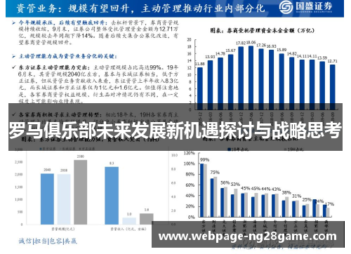 罗马俱乐部未来发展新机遇探讨与战略思考